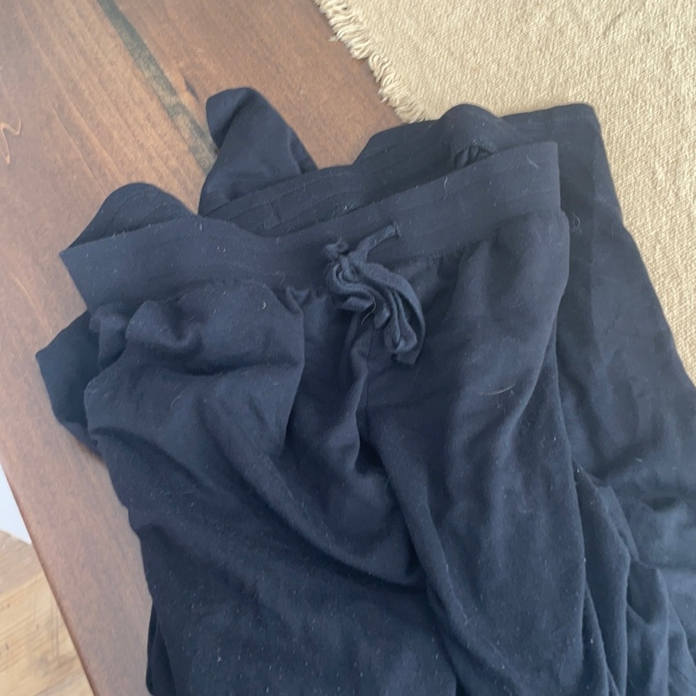 Black lounge pants